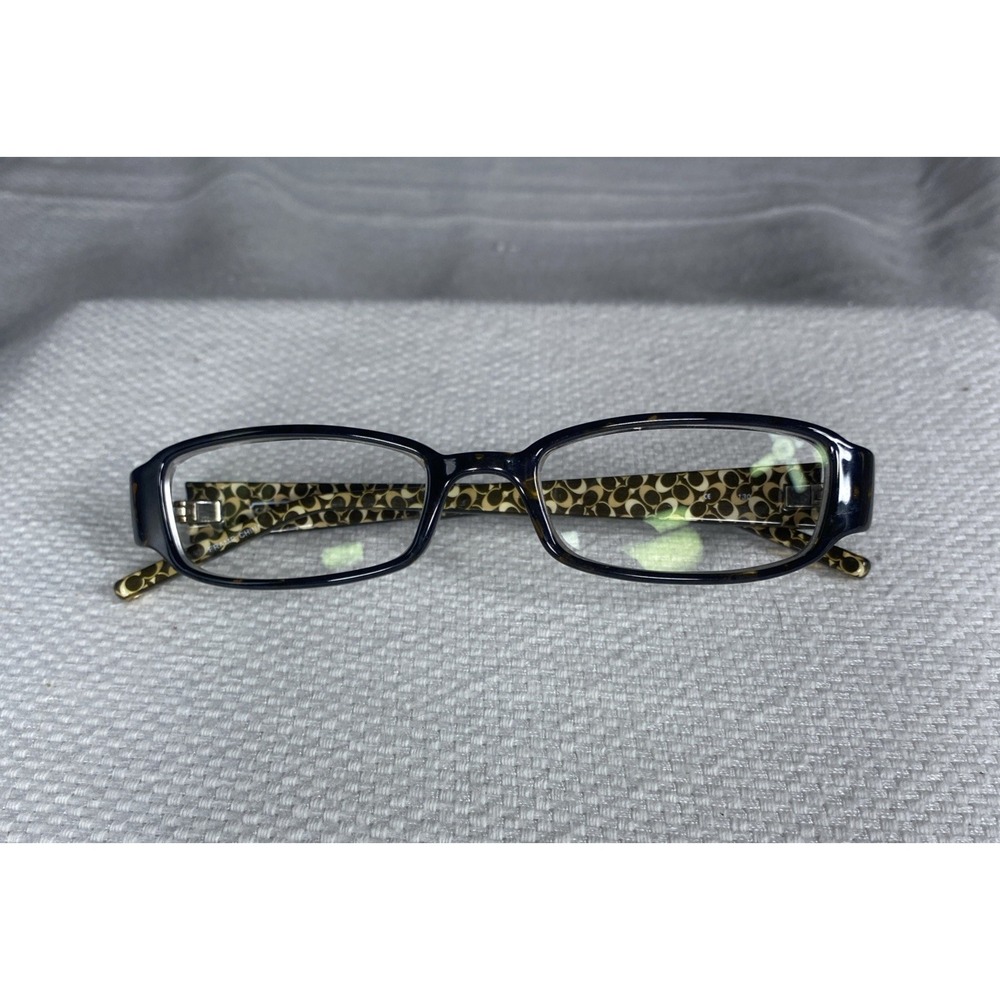 Coach Avery (625) Eyeglasses Black Full Rim Rectangular Frames 48-17-130